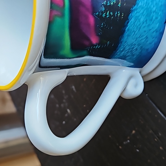 NWOT Polar Express Holiday Christmas 3D Raised Coffee Tea Mug Cup Large Train - Picture 9 of 17